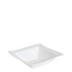 Saladeira Moove Quadrada 2L Branca em Policarbonato Linha Profissional Cook Vemplast Lateral