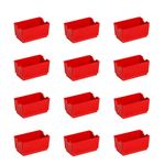 Conjunto-de-Porta-Sache-Elegance-12-Pecas-Vermelho-em-Polipropileno-Linha-Tropical-Vemplast