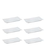 Conjunto de Saladeira Moove Rasa 3L 6 Peças Branco em Polipropileno Linha Tropical Vemplast
