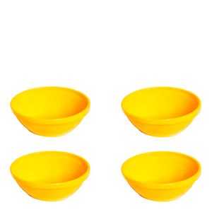 Conjunto de Sopeiras Cheff 250ml 4 Peças Amarelo em Polipropileno VEM