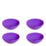 Conjunto de Sopeiras Cheff 250ml 4 Peças Roxo em Polipropileno Vemplast