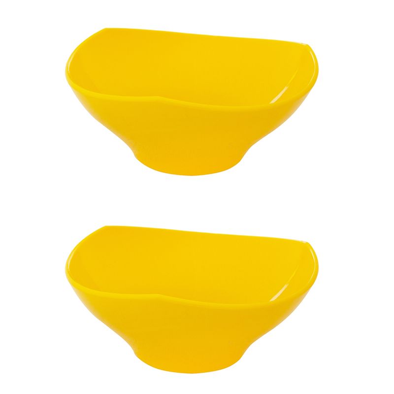 Conjunto-Bowl-Flowers-15L-Amarelo-com-2-Pecas-em-Polipropileno-Linha-Tropical-VEM-Still