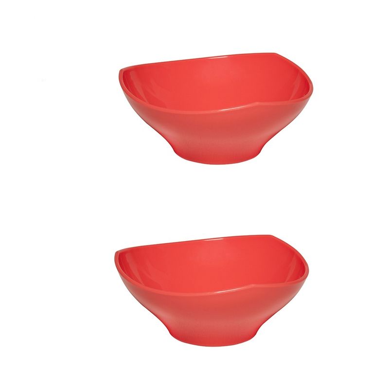 Conjunto-Bowl-Flowers-15L-Coral-com-2-Pecas-em-Polipropileno-Linha-Tendencias-VEM-Still