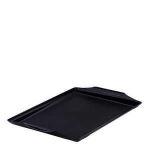 Bandeja Square Retangular 23x35 Preta em Polipropileno Linha Tropical VEM