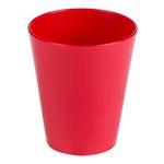 Conjunto de Copos Fresc 350ml 4 Peças Vermelho em Polipropileno Linha Tropical Vemplast 4