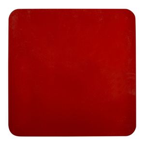 Tapete de Silicone Culinário Quadrado 34x34 Vermelho em Silicone Linha Prepare VEM