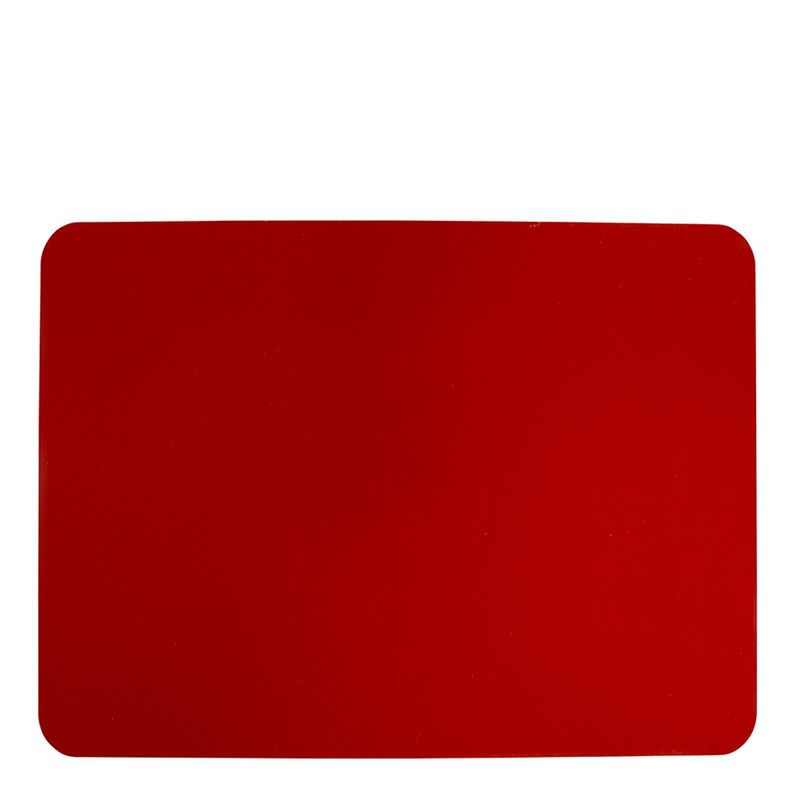 Tapete de Silicone Culinário Quadrado 33x40 Vermelho em Silicone Linha Prepare Vemplast