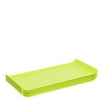 Conjunto de Bandejas Coffee 15x30 6 Peças Verde em Polipropileno Linha Tropical Vemplast 4