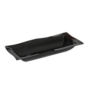 Saladeira Moove Retangular 5L Preta em Polipropileno Linha Tropical VEM