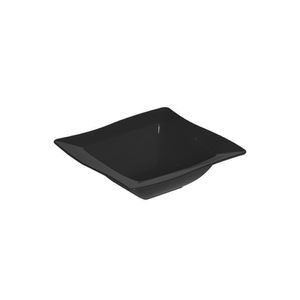 Saladeira Moove Quadrada 800ml Preta em Policarbonato Linha Profissional Cook VEM