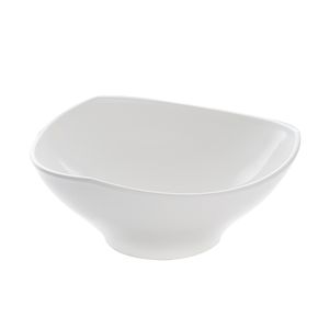 Bowl Flowers 1,5L Branco em Policarbonato Linha Profissional Cook VEM