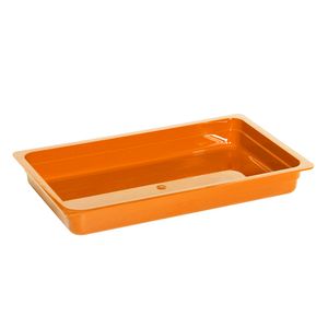 Cuba GN 1/1 Cozinha 65mm Laranja em Polipropileno Linha Tropical VEM
