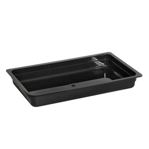 Cuba GN 1/1 Cozinha 65mm Preta em Polipropileno Linha Tropical VEM