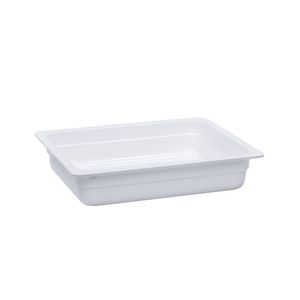 Cuba GN 1/2 Cozinha 65mm Branca em Policarbonato Linha Profissional Cook VEM