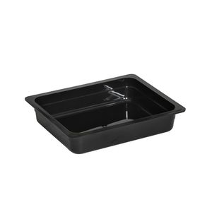 Cuba GN 1/2 Cozinha 65mm Preta em Policarbonato Linha Profissional Cook VEM