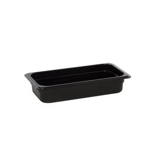 Cuba GN 1/3 Cozinha 65mm Preta em Polipropileno Linha Tropical VEM