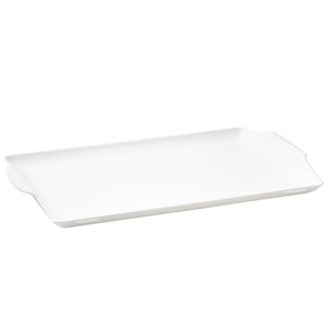 Bandeja Square Retangular 35x50 Branca em Polipropileno Linha Tropical VEM