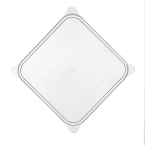 TAMPA DE SILICONE PARA POTE ORGANIZADOR 18L - 28X28 CM - HERMETIC CAPS - SILICONE