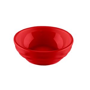 Molheira Oriental Redonda 100ml Vermelha em Polipropileno Linha Tropical VEM
