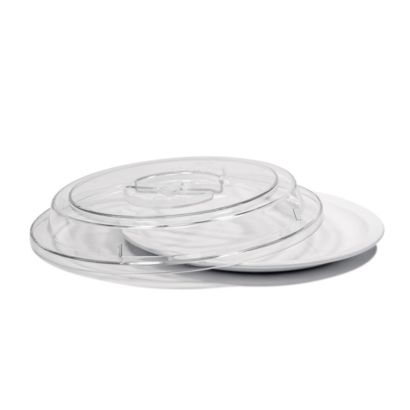 Cloche-Elegance-Redondo-245cm-Natural-em-Policarbonato-Linha-Profissional-Cook