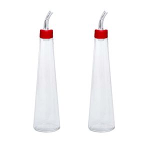 Conjunto de Galheteiro Cisne Para Vinagre 500ml 2 Peças Natural em Policarbonato Linha Profissional Cook VEM
