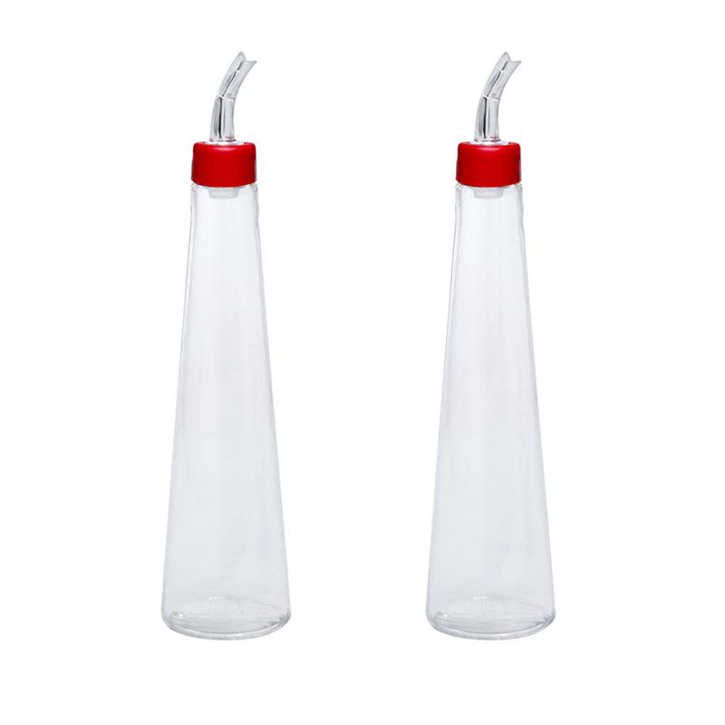 Conjunto-de-Galheteiro-Cisne-Para-Vinagre-500ml-2-Pecas-Natural-em-Policarbonato-Linha-Profissional-Cook