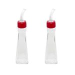 Conjunto-de-Galheteiro-Square-Para-Vinagre-100ml-2-Pecas-Natural-em-Policarbonato-Linha-Profissional-Cook
