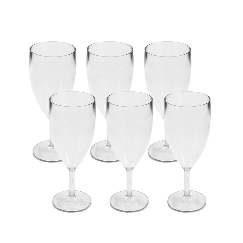 Conjunto-De-Taca-Salut-450ml-6-Pecas-Em-Policarbonato
