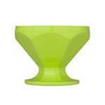 Taca-Caribe-de-Sobremesa-150ml-Verde-em-Polipropileno-Linha-Tropical-