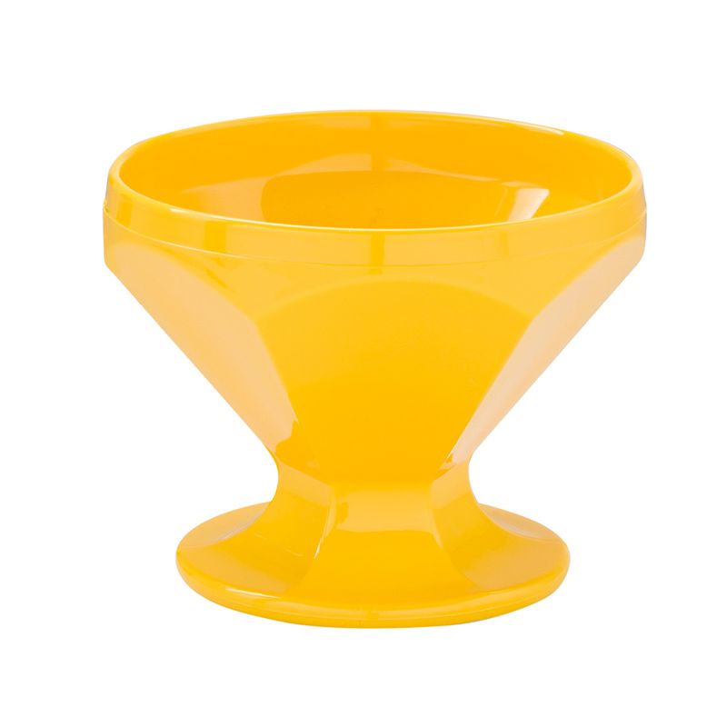 Taca-Caribe-de-Sobremesa-150ml-Amarelo-em-Polipropileno-Linha-Tropical