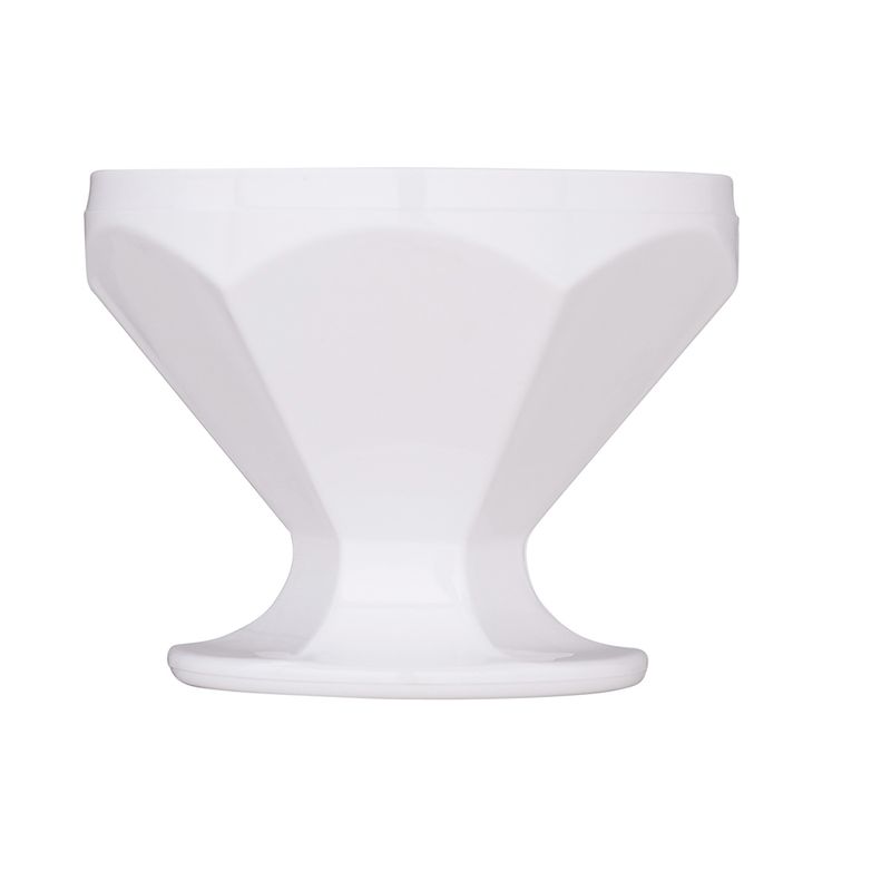 Taca-Paris-de-Sobremesa-150ml-Branca-em-Policarbonato-Linha-Profissional-Cook