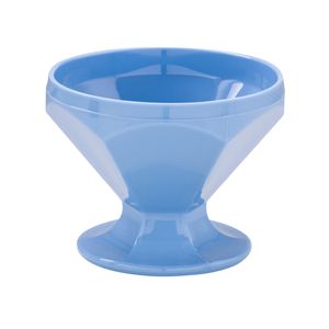 Taça Caribe de Sobremesa 150ml Azul em Polipropileno Linha Tendências VEM