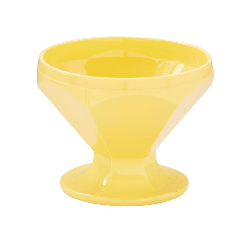 Taca-Caribe-de-Sobremesa-150ml-Amarelo-Claro-em-Polipropileno-Linha-Tendencias