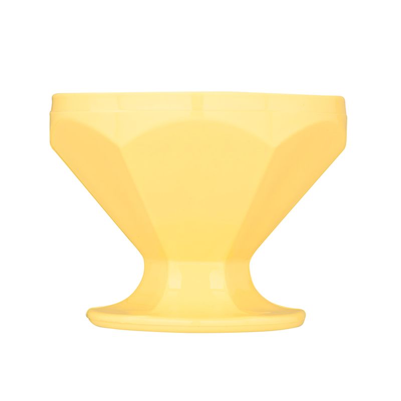 Taca-Caribe-de-Sobremesa-150ml-Amarelo-Claro-em-Polipropileno-Linha-Tendencias