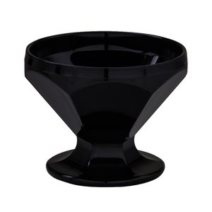 Taça Paris de Sobremesa 150ml Preta em Policarbonato Linha Profissional Cook VEM