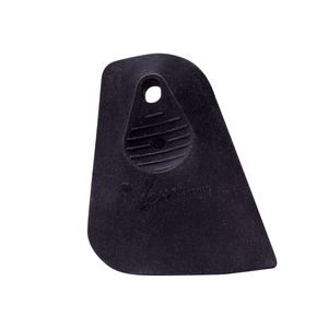Espátula de Confeitaria 12,5x9cm Preta em Silicone Linha Prepare VEM