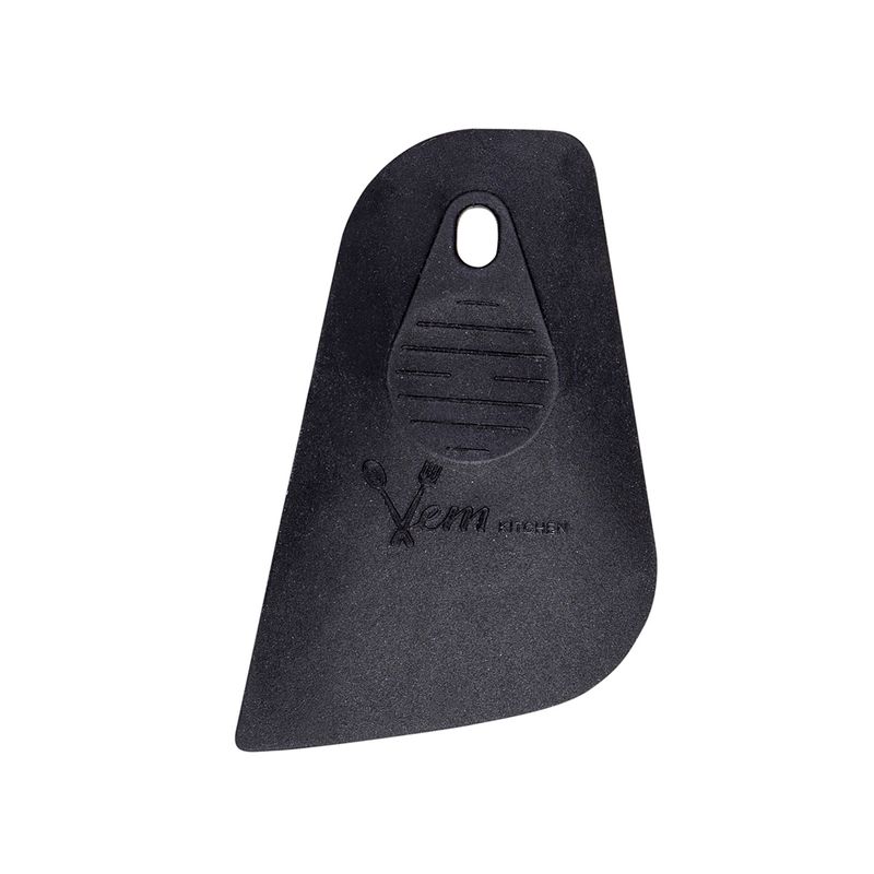 Espatula-de-Confeitaria-125x9cm-Preta-em-Silicone-Linha-Prepare