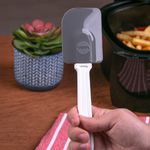 Espatula-Pao-Duro-de-Silicone-Cinza-24cm-Linha-Platinum-