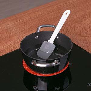 Espátula Pão-Duro de Silicone Cinza 42cm Linha Platinum VEM