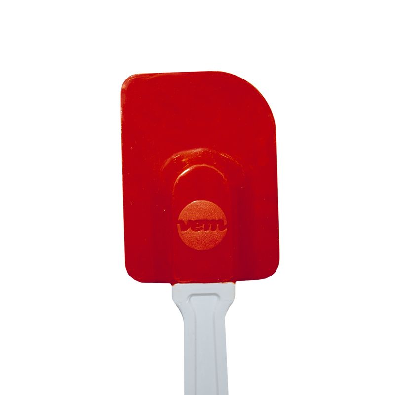 Espatula-Pao-Duro-de-Silicone-Vermelha-24cm-Linha-Platinum