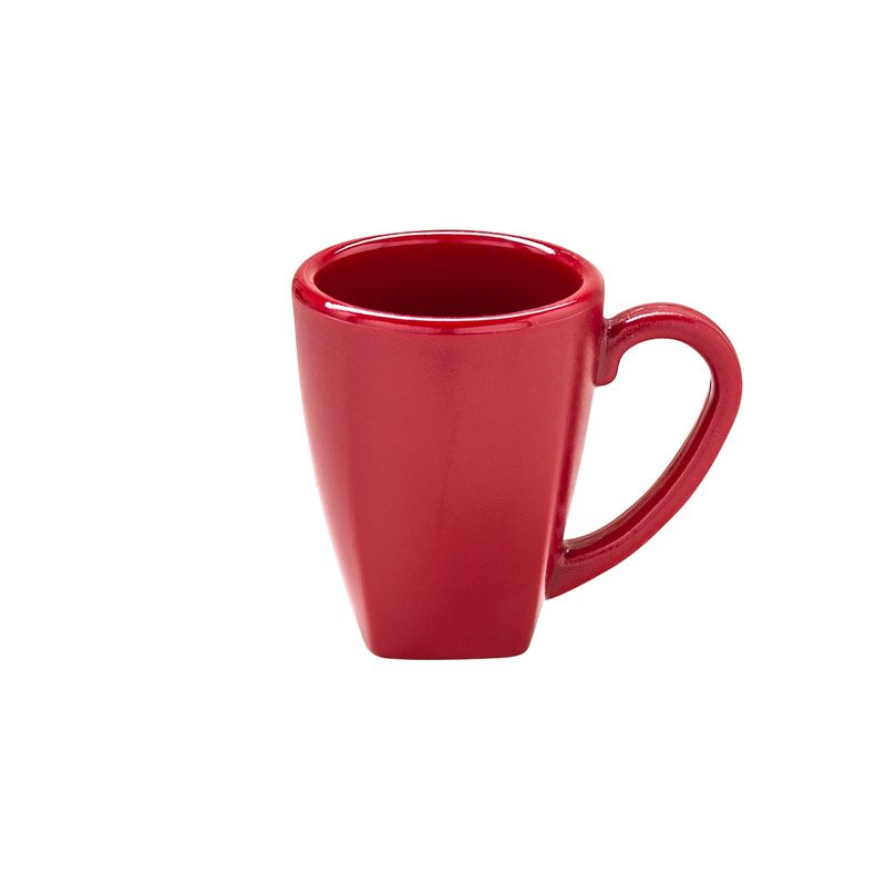 Xicara-Elegance-Para-Cafe-80ml-Vermelha-em-Policarbonato-Linha-Profissional-Cook
