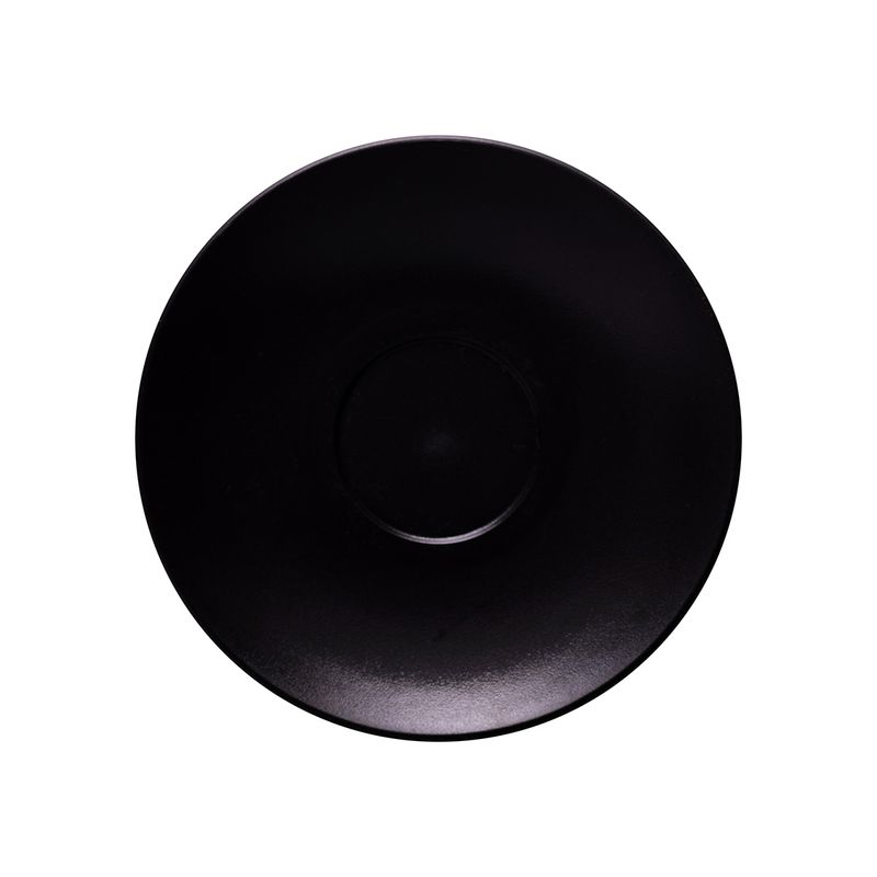 Pires-Para-Xicara-de-Cha-Redonda-14x14-Preto-em-Policarbonato-Linha-Profissional-Cook-