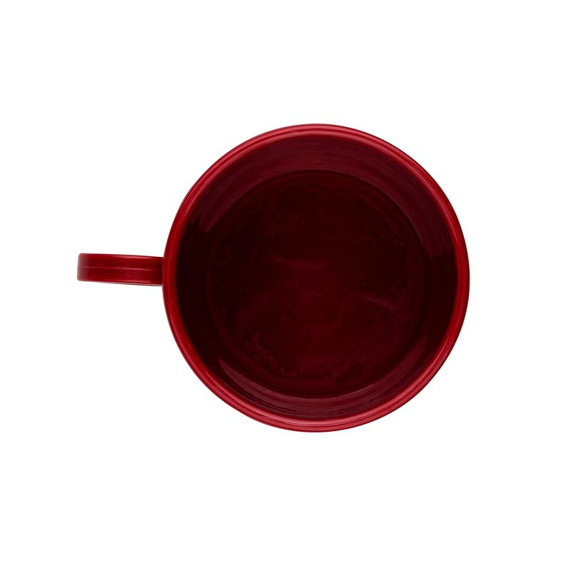 Xicara-Para-Cha-250ml-Vermelha-em-Polipropileno-Linha-Elegance