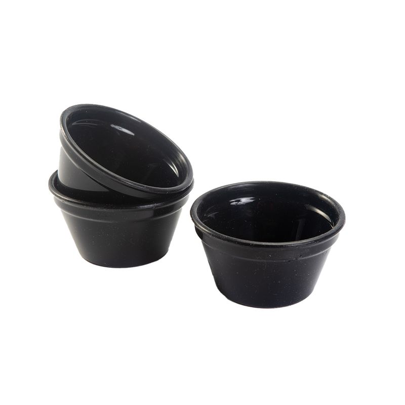 Conjunto-3-Ramequins-de-Silicone-Cheff-90ml-Preto-em-Silicone