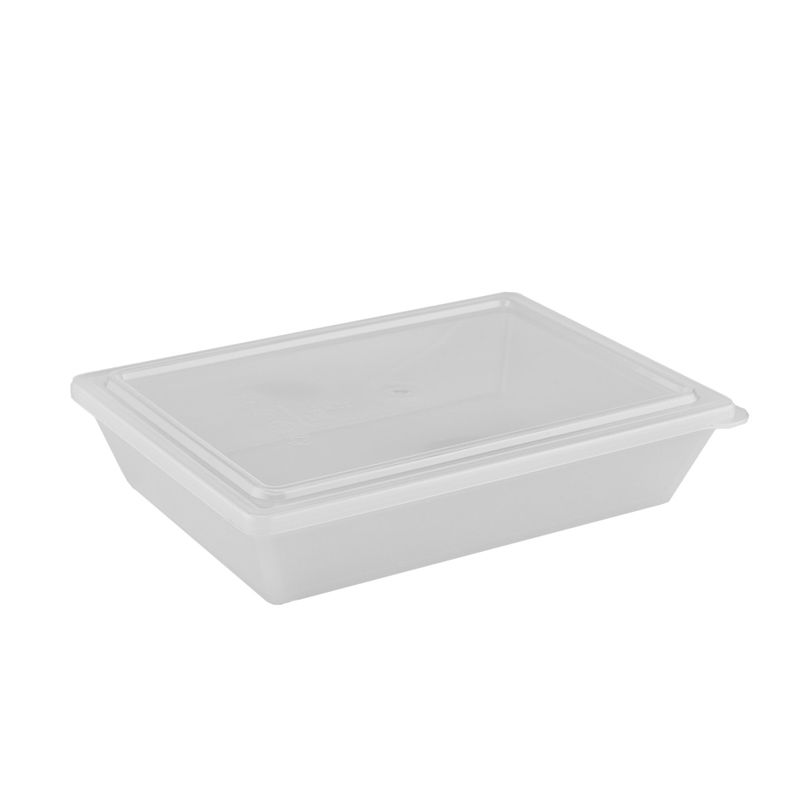 Pote-Stillo-Retangular-com-Tampa-5L-Natural-em-Polipropileno