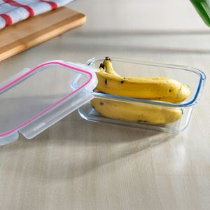 Conjunto 3 Potes Grandes 1520ml Glass&Go Hermético em Vidro