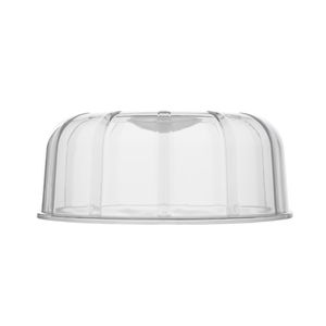 Tampa Para Bolo 30cm Natural em Policarbonato Linha Profissional Cook