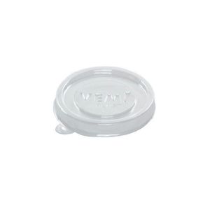Tampa Descartável Para Ramequim 90ml Natural em PVC - 6.000 Unidades