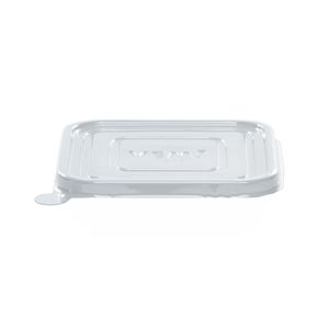 Tampa Descartável Para Travessa 14x9 250ml Natural em PVC- 2.800 Unidades