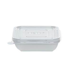 Tampa Descartável Para Travessa 14x9 250ml Natural em PVC- 2.800 Unidades
